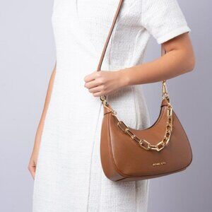 Mk brown crossbody purse